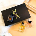 Spot Flower Story Trembling Quick Hand Women's Perfume Set Black Opium Three-Piece Set Men's Perfume Gift Box. 