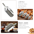 1pc Stainless Steel Aluminum Ice Scoop Multipurpose Use For Rice Grain Flour Grain Commercial Home Living Kitchen Tools Senduk Ais Penyodok Ais. 