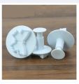 3PCS Cake Cookie Cutter Butterfly Shape Plunger Set Cake Fondant Decorating Tools.
