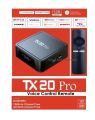 TX20Pro 12K Ultra HD 16GB/256GB smart Android TV box with smart Voice Remote. 