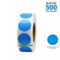 500 pcs x 2.5cm Round Color Dot Sticker Self Adhesive Color Coding Circle Label Stickers. 