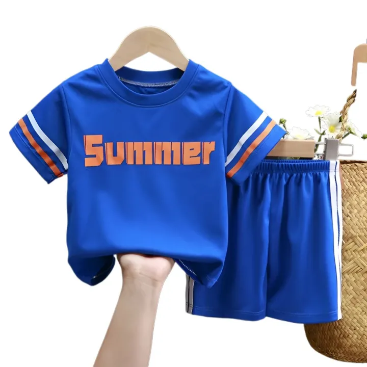Newborn,%20Infant%20&%20Children%20Boys%20Clothing%20Set%20%E2%80%93%20Summer%20T-Shirt%20and%20Pants%20-%20Image%202