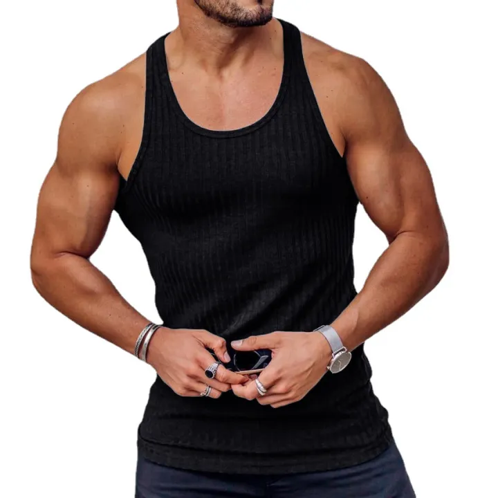 Rib%20Knitted%20Man%20Vests%20Summer%20Casual%20O-Neck%20Sleeveless%20Slim%20Stretch%20Sporty%20Tank%20Tops%20LXDZ-02%20-%20Image%205