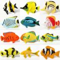 Underwater Deep Sea Creatures Tropical fish,Shark Animal Action Figures Sea Creatures Educational Toys for Kids-Assorted Styles.
