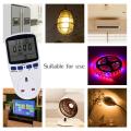 LCD Display Electricity Usage Power Meter Socket Energy Watt Volt Amps Wattage KWH Consumption Analyzer Monitor Outlet-- AC230V~250V UK Plug. 