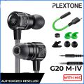 PLEXTONE G20 Aux 3.5mm and Type C Both Interface Double Bass Magnetic Gaming Earphone Headphone Earphones Earbuds Noise Reduction Headset with Mic.