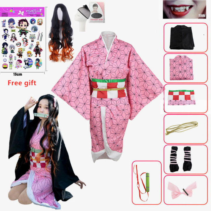 Anime%20Kamado%20Nezuko%20Cosplay%20Costume%20Kimono%20Devil%20Hunter%20Kamado%20Nezuko%20Costume%20Wig%20Womens%20Girls%20Kimono%20Uniform%20Clothes%20-%20Image%206