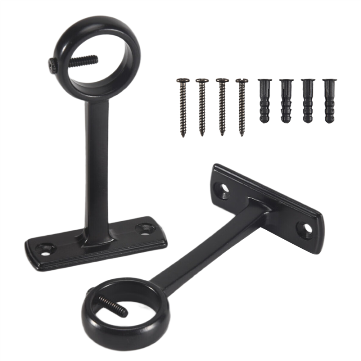 Ceiling Mounted Curtain Rod Brackets, Heavy Duty Ceiling Bracket