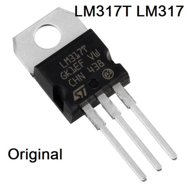 Lm317 Model LM317T LM317 LM 317 Voltage Regulator IC Linear Voltage Stabilizer ...