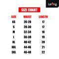 Women's Black Stretch Cotton Biker Shorts From Larong. 