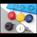 Measurement Round Tape Red/White(150cm/60in) with German Key Chain. 