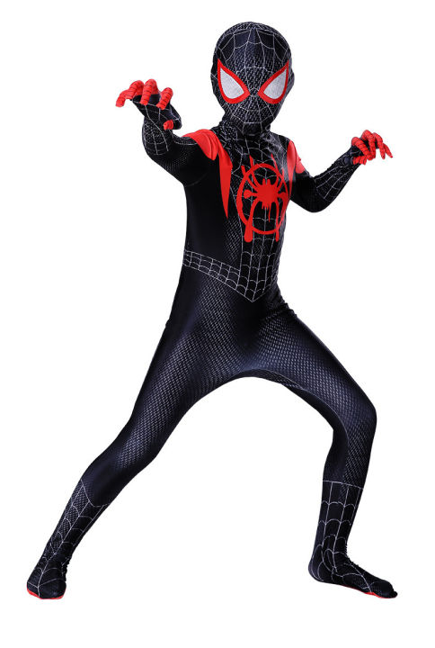 Hero%20Spider%20Man%20bodysuit%20jumpsuit%20Miles%20costume%20expedition%20for%20adult%20and%20children%20Halloween%20cosplay%20-%20Image%206