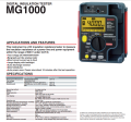 Sanwa MG1000 Digital Insulation Tester - Kings Trading. 