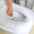 100Pcs/Pack Disposable Toilet Seat Cover Mat Waterproof Toilet Paper Pad For Travel/Camping Bathroom Accessiories.