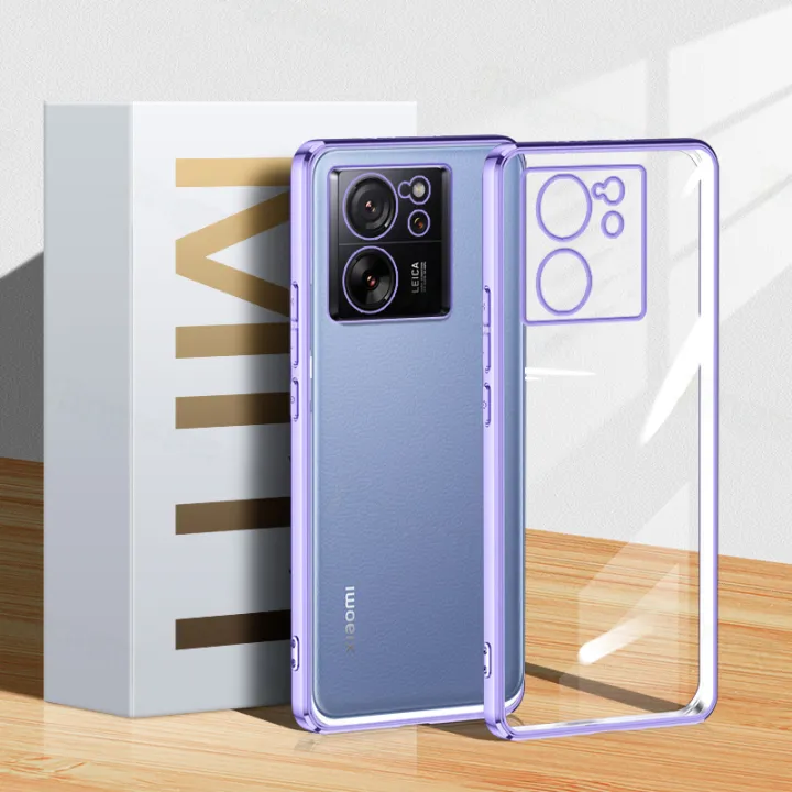 Phone%20case%20For%20Xiaomi%2013T%20Back%20cover%20Transparent%20Clear%20Plating%20Electroplate%20Shining%20Clear%20Soft%20Cover%20For%20Xiaomi%2013T%20Pro%20Cover%20cases%20-%20Image%204