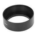3 Pcs 49mm Mount Standard Metal Lens Hood for.