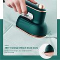 Portable Mini Ironing Machine, Foldable Travel Garment Steamer, Mini Ironing Machine 180°Rotatable Handheld Steam Iron for Home Travel Business (. 