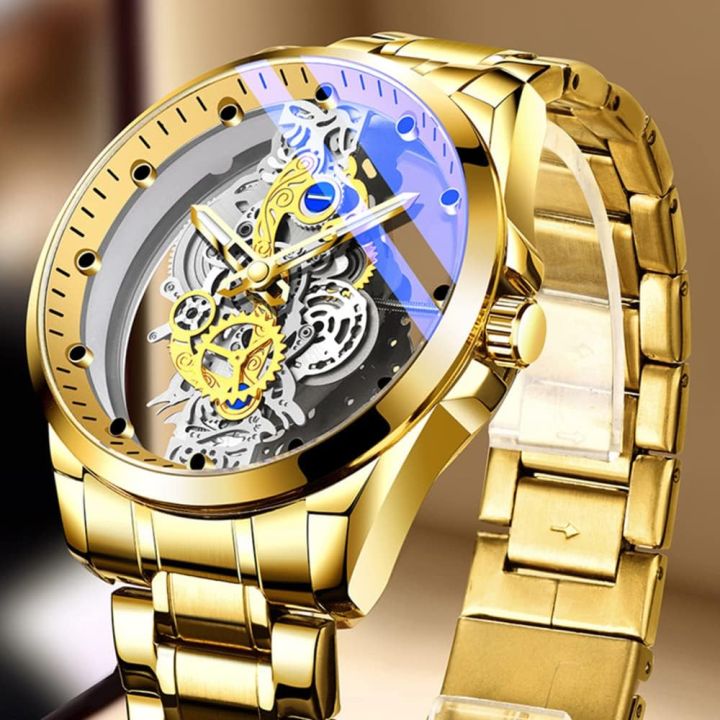 Men's%20Automatic%20Movement%20Watch%20Round%20Wrist%20Watch%20with%20Double-sided%20Hollow%20for%20Outside%20Office%20Business%20Meeting%20-%20Image%205