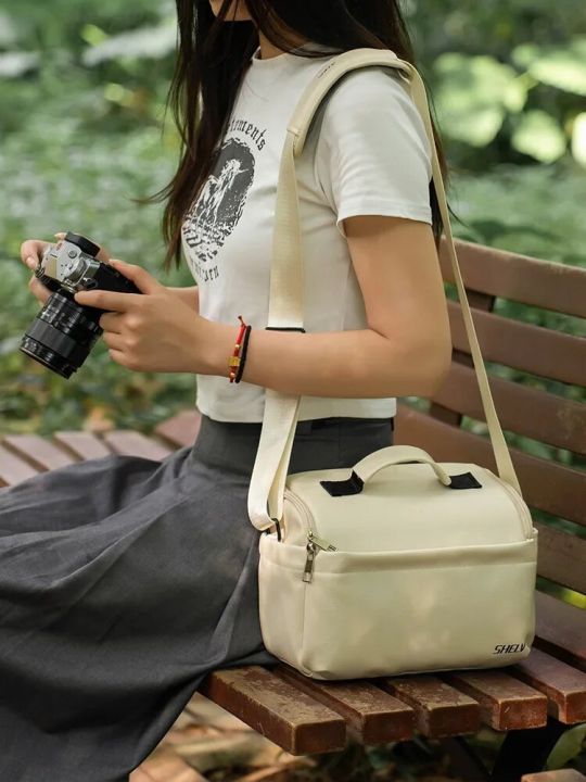 Applicable%20to%20Fuji%20Canon%20Nikon%20Sony%20One%20Shoulder%20Waterproof%20Camera%20Bag%20Mirrorless%20Camera%20Bag%20Professional%20Camera%20Bag%20-%20Image%203