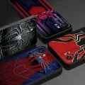 【Solo Yolo】Marvel Spiderman Logo Case Coque for Xiaomi Redmi Note 10S 8T 8 11T 9 10 11 Pro 11S 7 9S Note11 Note10 4G 9T TPU Soft Casing. 