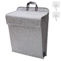 Large Capacity Foldable Hanging Laundry Basket Linen Wall-mounted Dirty Clothes Basket Space-saving Waterproof Bathroom Storage Basket. 