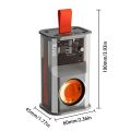 Multi Mechanical Mini Speakers Portable Audio Player Loudspeaker The Bass Transparent Wireless Bluetooth Stereo Surround Speaker. 