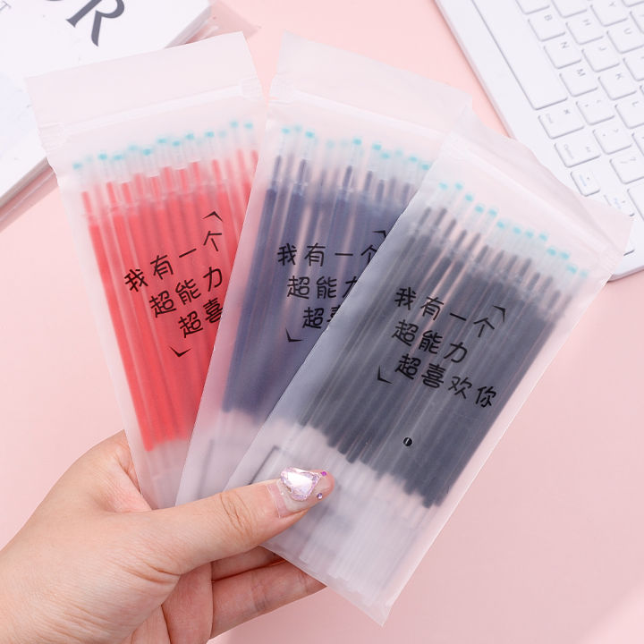 New%2020Pc/Bag%200.5Mm%20Neutral%20Ink%20Gel%20Pen%20Refill%20Good%20Quality%20Refill%20Black%20Blue%20Red%20Refill%20tudent%20chool%20Office%20upplie%20tationery%20Tool%20-%20Image%207