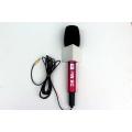 Db Journalist/Reporters Microphone Wooden body for Mobile Phone With black Filtering Foam 3.5Mm 4 Pole jack. 