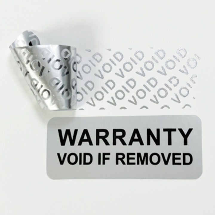 100pcs Warranty Protection Sticker (40mm*20mm) Tamper Proof Void Label Stickers