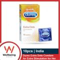 Durex Extra Time / Extra Dots Condoms - 10 Pcs Pack. 