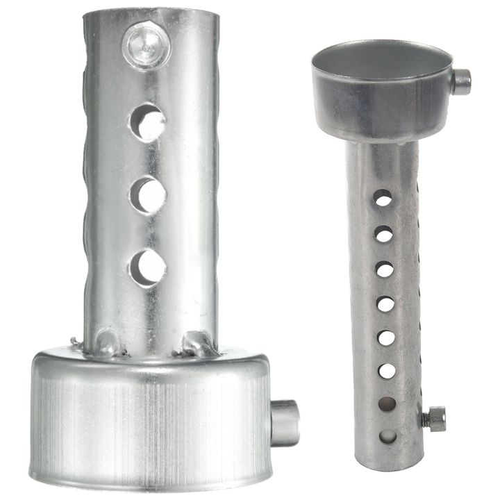 2x%20Silver%20Motorcycle%20Exhaust%20Can%20Muffler%20Insert%20Baffle%20DB%20Killer%20Silencer%2045mm%20x%2080mm%20&%2045mm%20x%20140mm%20-%20Image%203
