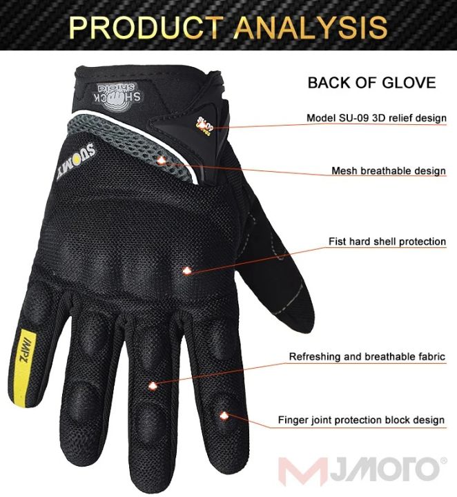 SUOMY%20V2%20Motorcycle%20Full%20Touch%20Enable%20racing%20glove%20moto%20motocross%20gants%20-%20Image%202