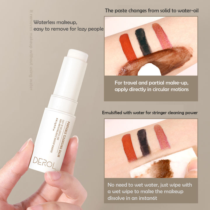 Derol Portable Makeup Cleansing Blam DR068