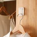 2Pcs Self Adhesive Hooks Home Improvement Decorative Shower Door for Hanging. 