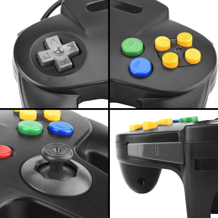 NEW%20N64%20Controller%20Gamepad%20Joystick%20Classic%20N64%20Game%20Pad%20Retro%20Games%20N64%20USB%20Wired%20Gamepad%20for%20Windows%20PC/Mac%20Laptop%20Computer%20-%20Image%204