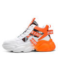 【Emotion HENG】High-Top Basketball Shoes Men's Shoes Autumn and Winter New Male Student Youth Sports Running Leisure Soft Bottom Increase Trendy Shoes.
