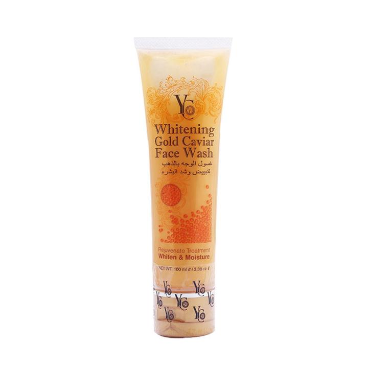 YC Gold Caviar Whitening Face Wash - 100 ML - Made in Thailand