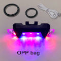 USB Rechargeable Bicycle Light Waterproof LED Rear Tail Light for Mountain Bike Cycling Taillamp Safety Warning Light.