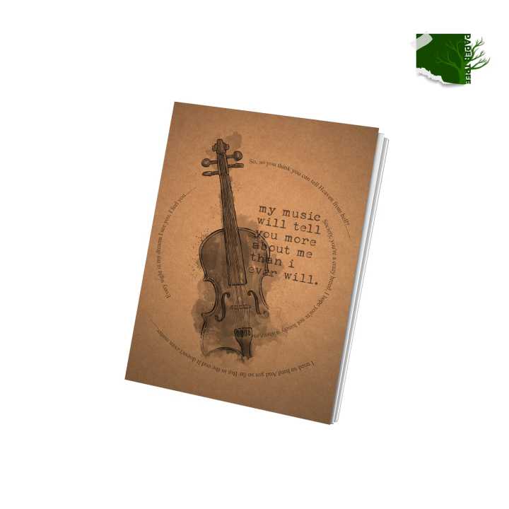 Papertree%20Vintage%20A5%20Notebook%20Drawing%20Sketchpad%20My%20Music%20Will%20Tell%20-%20Image%204