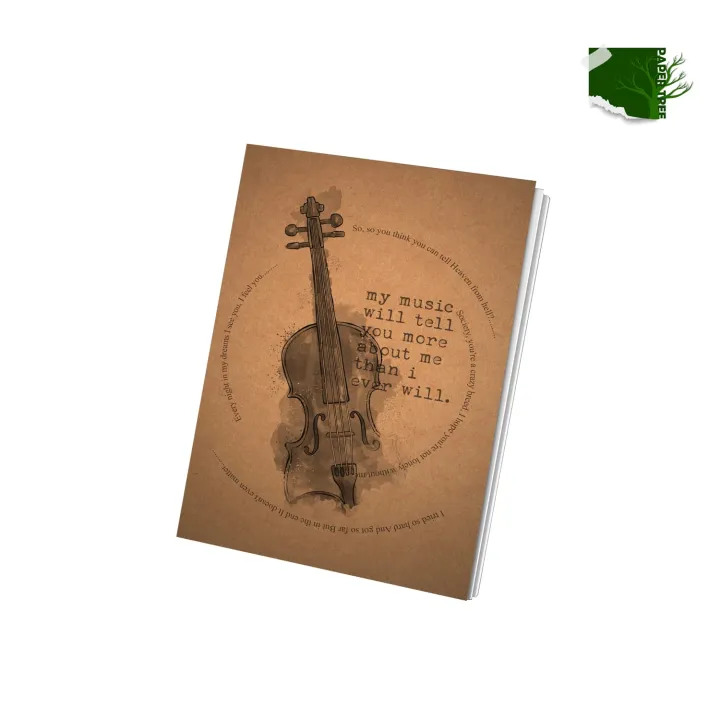 Papertree%20Vintage%20A5%20Notebook%20Drawing%20Sketchpad%20My%20Music%20Will%20Tell%20-%20Image%204