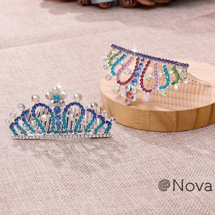 Children%20Tiaras%20Crowns%20Small%20Kids%20Girls%20Birthday%20Party%20Show%20Coloful%20Rhinestone%20Crystal%20Hair%20Comb%20Crown%20Princess%20Headwear%20-%20Image%209
