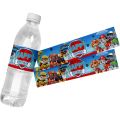 24pcs Paw Patrol Theme Water Bottle Stickers Labels Baptism Baby Shower Birthday Decor Supplies Dogs Party Water Bottle Wrappers. 