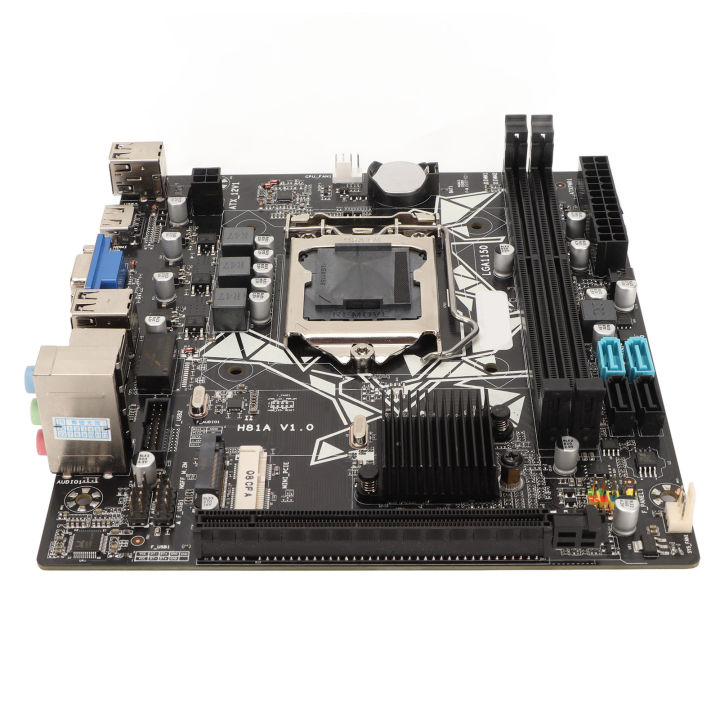 M ATX Motherboards, 240mAh PCIE 8X H81A Computer Motherboard for PC for Desktop Computer