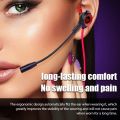 G20 Gaming In-ear Headphones Wired Noise-cancelling Mobile Game Computer Headset with Microphone PUBG Earphones Accessories.