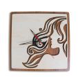 Butty Face Wooden wall clock-ICNDWC001.
