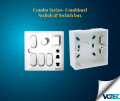 Combo - Combined Switch Socket & Switch Box.