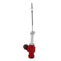 Motorcycle Hydraulic Clutch Master Cylinder Rod Brake Pump M10x1.25mm Aluminum red. 