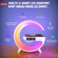 G63 Smart Light Sound Speaker Machine Fast Charging Alarm Clock 7-Color RGB Music Player Speaker - Pure Mall.