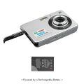 Portable 720P Digital Camera Video Camcorder 2.7 Inch Large TFT Screen with Carry Bag-sliver. 
