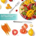 Slicer Shredder Attachments, Fresh Prep Vegetable Slicer for Kitchenaid Stand Mixer, Salad Maker with Cleaning Brush. 